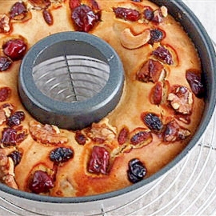 ナツメと木の実の薬膳ケーキ 卵 乳製品不使用 レシピ 作り方 By Huahudie 楽天レシピ